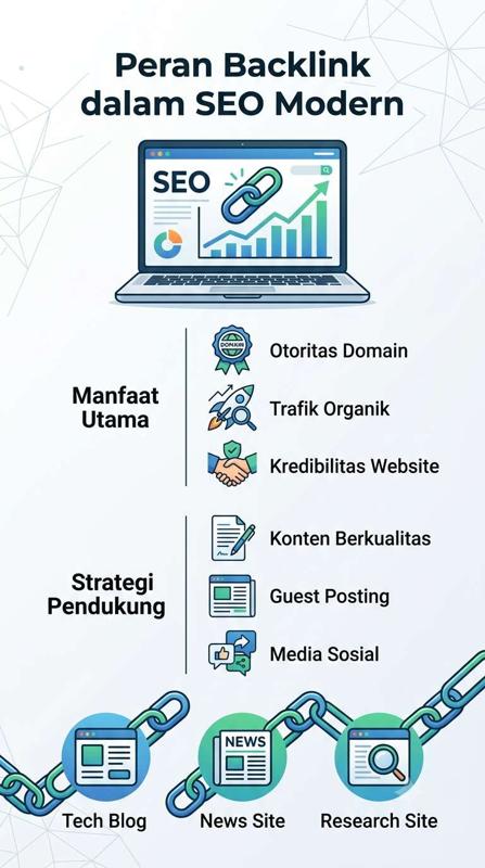 Peran Backlink dalam SEO Modern dan Dampaknya terhadap Kesuksesan Website