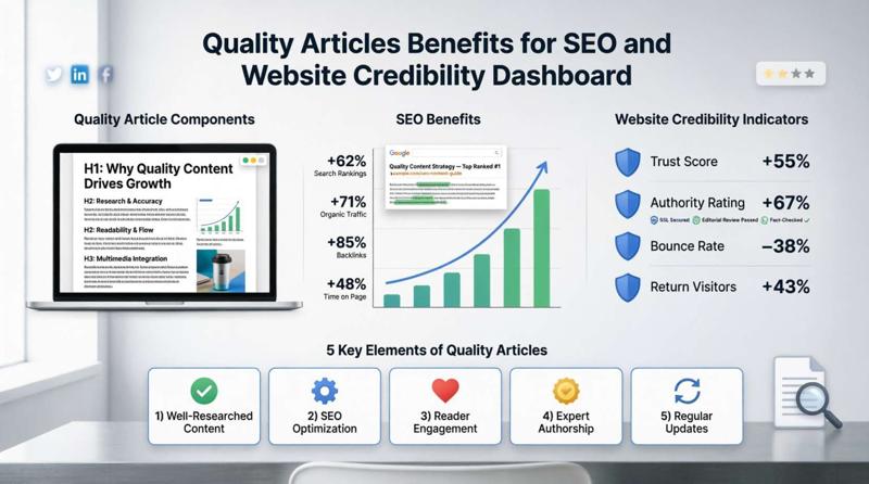 Manfaat Artikel Berkualitas dalam Meningkatkan SEO dan Kredibilitas Website