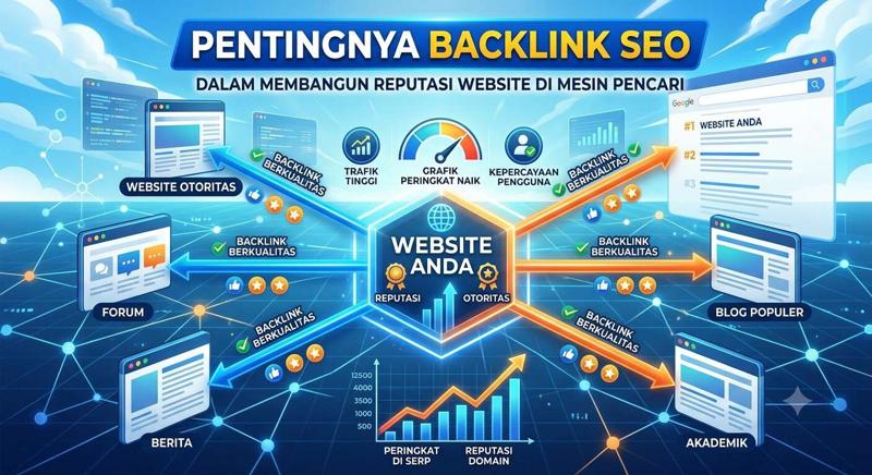 Pentingnya Backlink SEO dalam Membangun Reputasi Website di Mesin Pencari