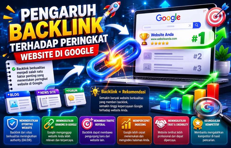Pengaruh Backlink terhadap Peringkat Website di Google