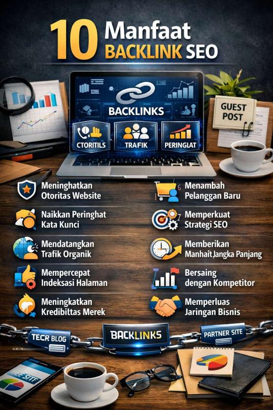 10 Manfaat Backlink SEO untuk Meningkatkan Trafik Website Secara Organik