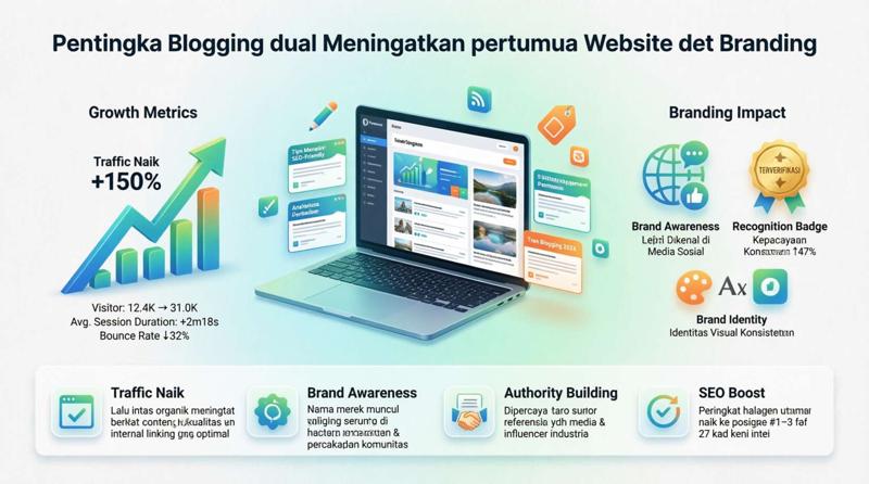 Pentingnya Blogging dalam Meningkatkan Pertumbuhan Website dan Branding