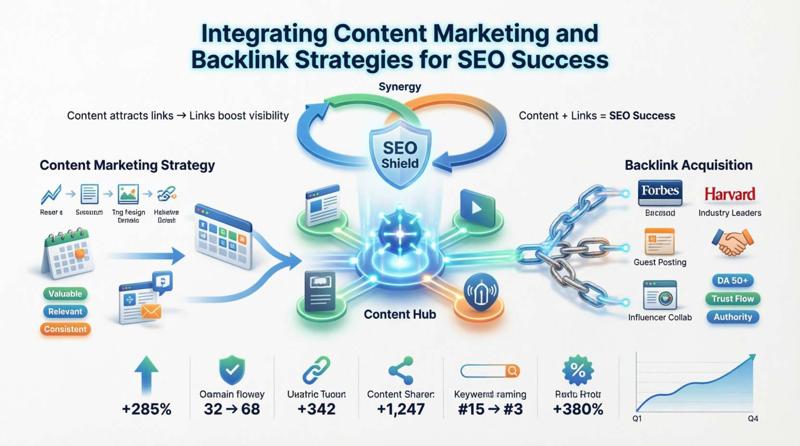 Cara Menggabungkan Strategi Content Marketing dan Backlink untuk Meningkatkan SEO