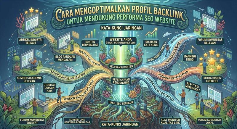 Cara Mengoptimalkan Profil Backlink untuk Mendukung Performa SEO Website