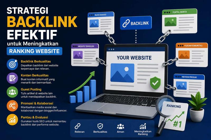 Strategi Backlink Efektif untuk Meningkatkan Ranking Website