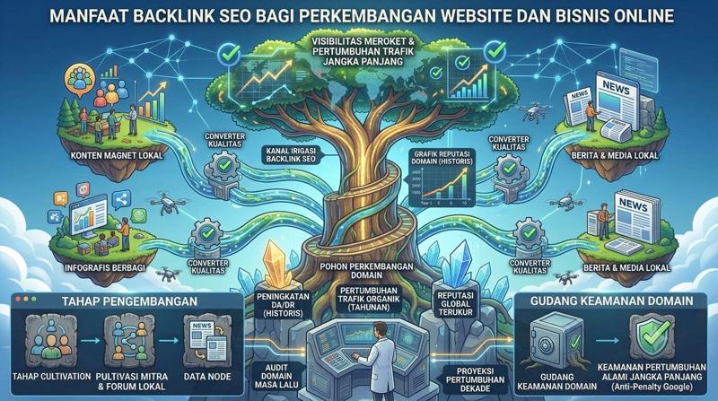 Manfaat Backlink SEO bagi Perkembangan Website dan Bisnis Online