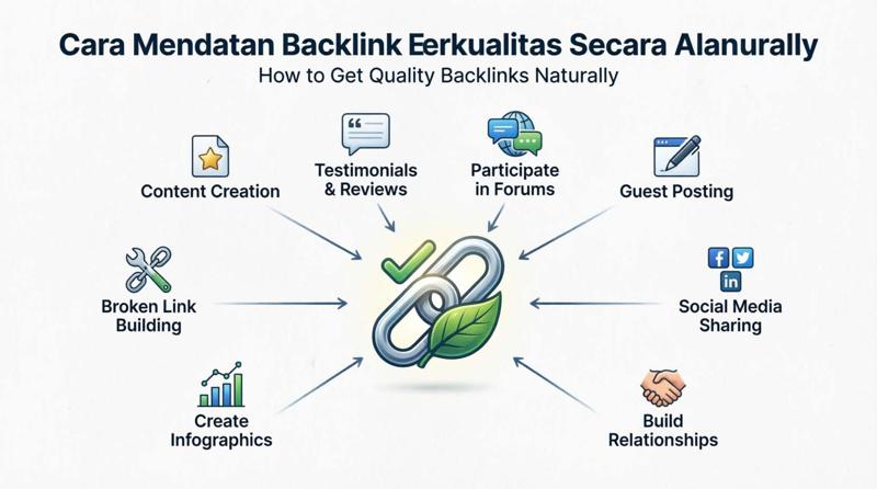 Cara Mendapatkan Backlink Berkualitas Secara Alami