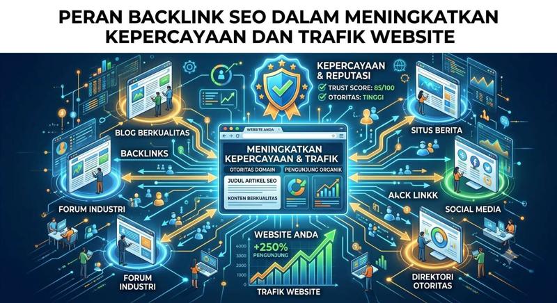 Peran Backlink SEO dalam Meningkatkan Kepercayaan dan Trafik Website